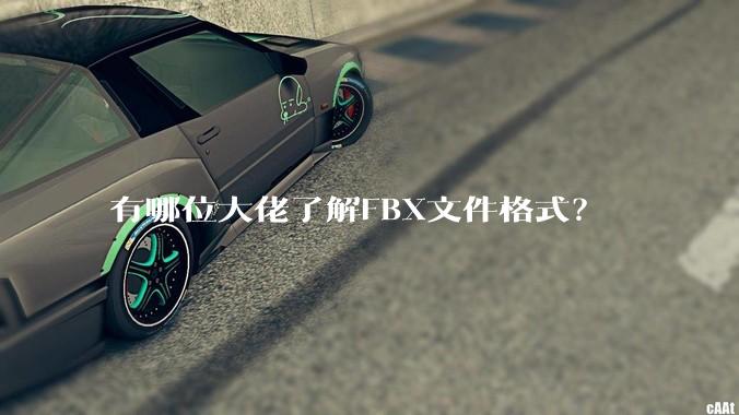 有哪位大佬了解FBX文件格式？